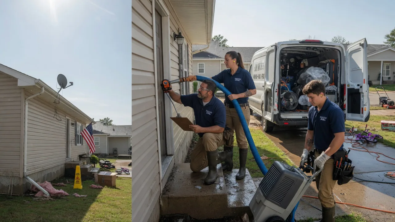 Ceiling Water Damage Restoration in Houghton, NY near me